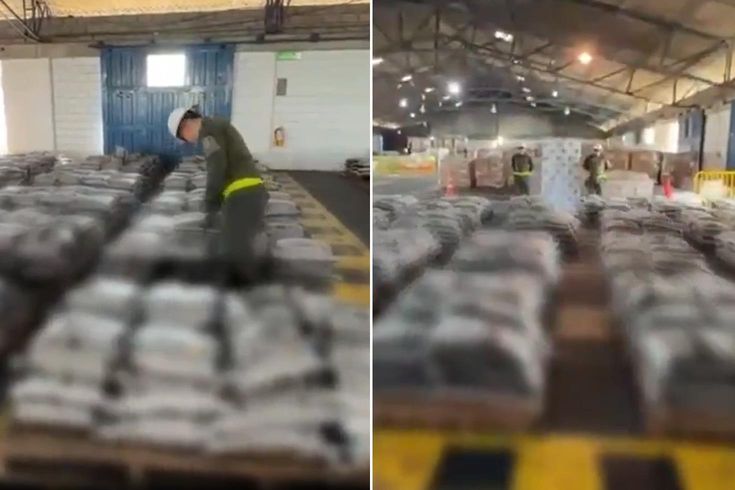 Kolombiya'nın Cartagena Limanı'nda 2 ton 400 kilogram uyuşturucu madde yakalandı