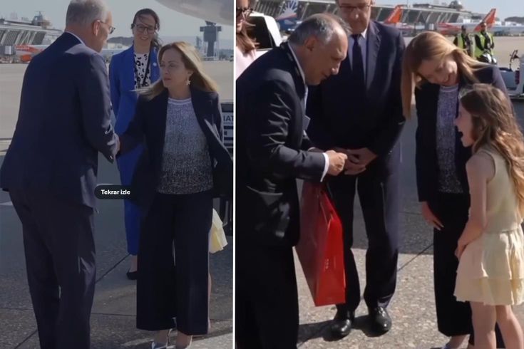 İtalya Başbakanı Meloni’nin kızı Ginevra, G-7 Zirvesi’nin en konuşulan ismi oldu