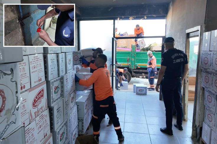 Yakalanmasalardı sofralara zehir saçacaklardı! Gaziantep'te 2 ton bozuk kuru pasta ele geçirildi