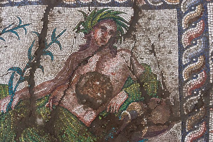 Aspendos'ta eşi benzeri az görülen tarihi keşif! Roma'nın gizemli nehir tanrısı ortaya çıktı