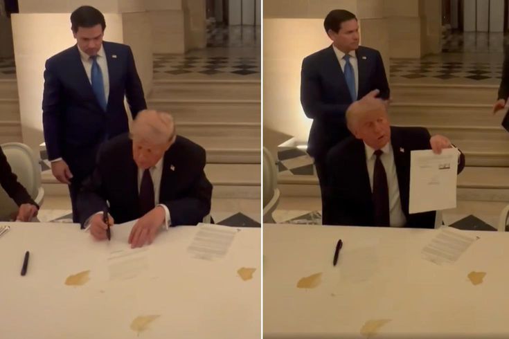 İran ile mutabakat zaptını imzalayan Trump: Bu kolay değildi