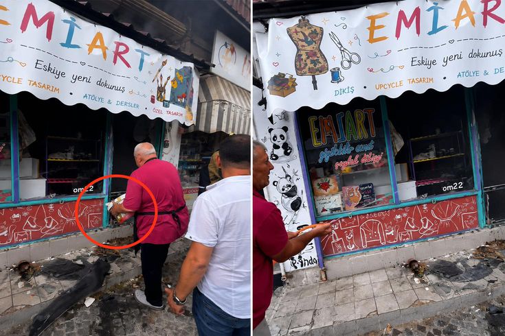 Edirne'de iş yerinde çıkan yangın panik yarattı, ilk müdahaleyi esnaf yaptı