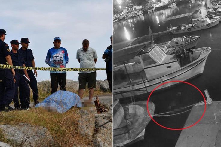 Sahil kenarında kahreden son! Çırpınarak can verdiği anlar kamerada