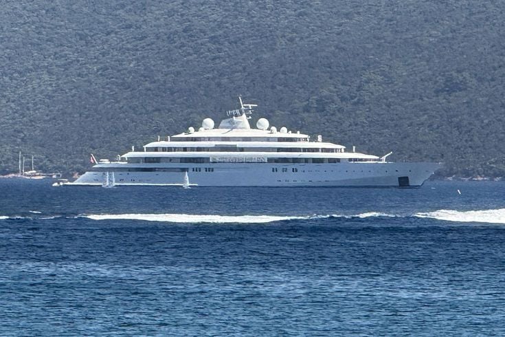 150 milyon dolarlık yüzen saray Bodrum’da