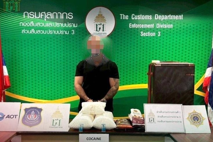 Tayland'da 12 kilo uyuşturucuyla yakalanan Türk gözaltına alındı