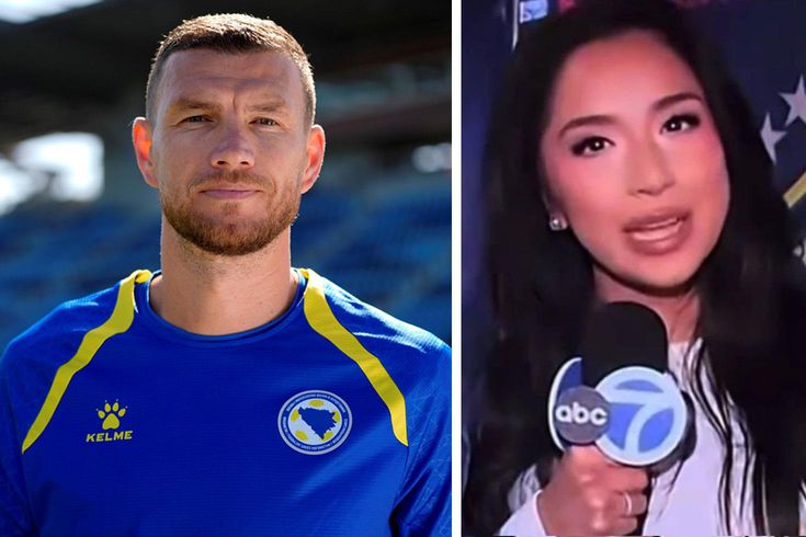 Edin Dzeko'dan Amerikalı kadın muhabirin küstah sözlerine hak ettiği gibi cevap