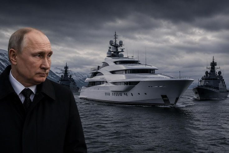 Ukrayna'nın dron saldırıları Putin'i harekete geçirdi, lüks yatını güvenlikli limana kaçırıyor