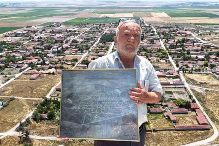 Bu köyde çıkmaz sokak yok! Adeta cetvelle çizilmiş gibi