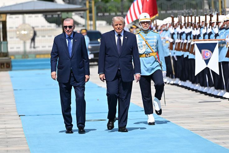 Beştepe'de Trump'a resmi tören