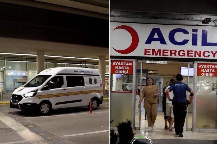 İzmir havalimanında polise bıçaklı saldırı