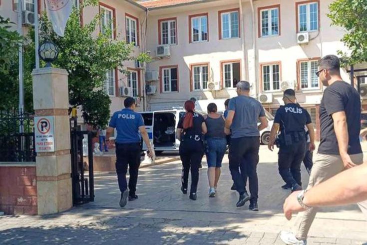 Polise küfredip tehditler savurdu: Ben bir kraliçeyim