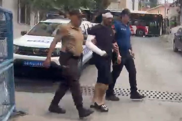 Firari hükümlü polisten kaçmak için 4 metreden atladı, hastaneden cezaevine gönderildi