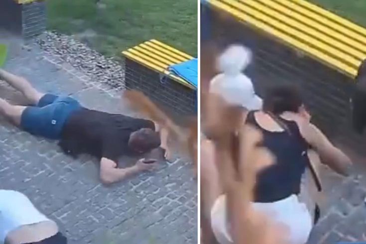 Russian missiles struck civilians.