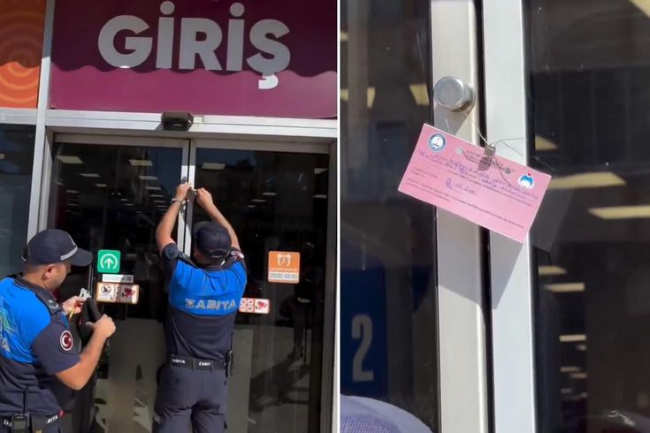 Second shock for the grocery chain! The same branch has been sealed again.