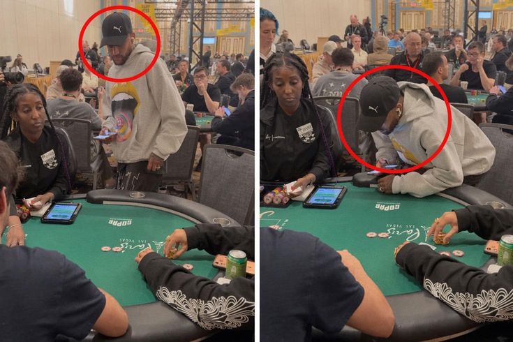 As soon as his country was eliminated from the World Cup, he headed straight to Las Vegas! The reaction was huge.