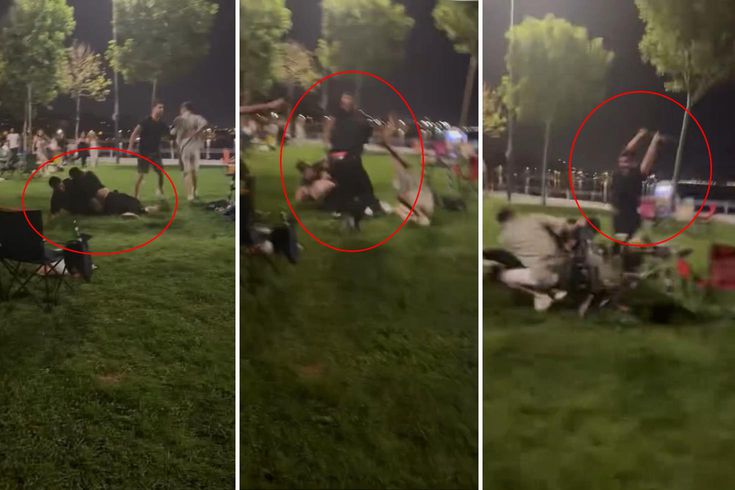 Pikniğe gidip dayak yediler: Yumruklar, sopalar havada uçuştu!