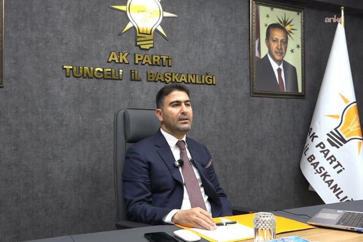 AK Parti Tunceli İl Başkanı Hakan Özer görevinden istifa etti