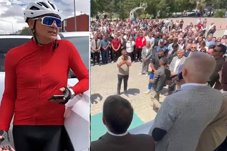 Tayt tartışmasına konu olan Vali Çiçekli, Ardahan'dan ayrıldı! Dikkat çeken görüntüler