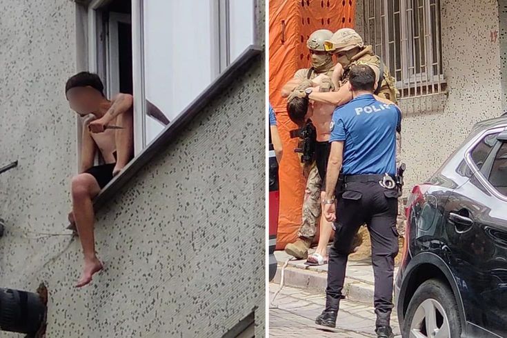 Sultangazi'de ailesini bıçakla rehin aldı, özel harekat kurtardı