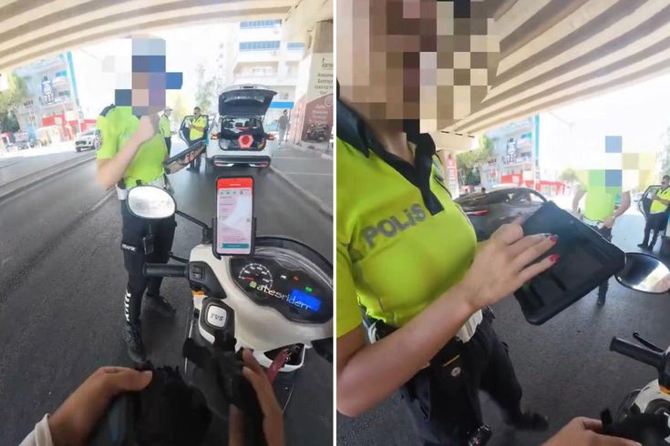 Ceza yazan kadın polisin sunduğu gerekçe tartışma yarattı