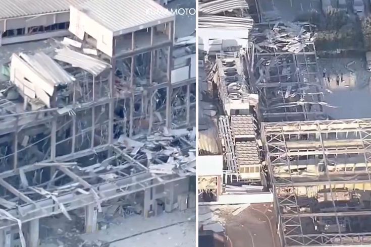 Japonya'da Kumamoto eyaletini vuran deprem sonrası AVM'de patlama: 3 ölü