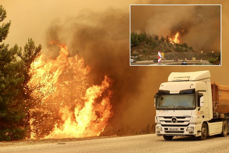 Muğla'da orman yangını! Devlet hastanesi boşaltılıyor, iki ili birbirine bağlayan yol kapatıldı