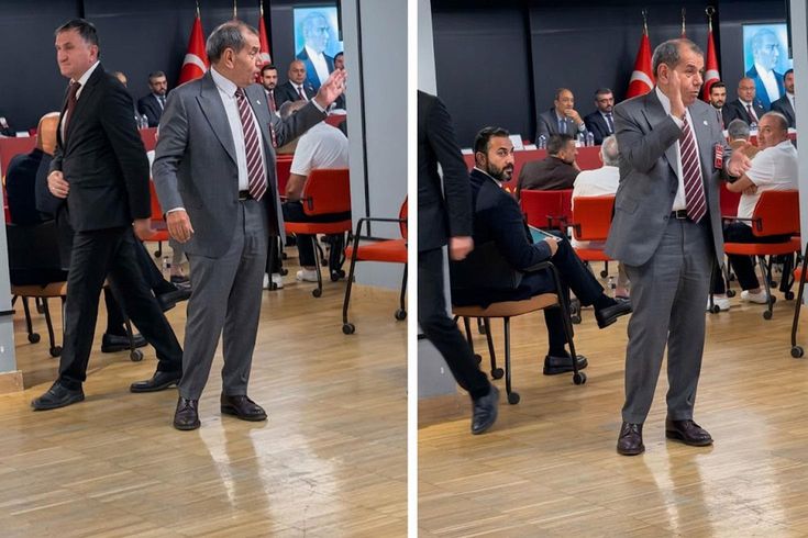Dursun Özbek'ten üyelere sert tepki