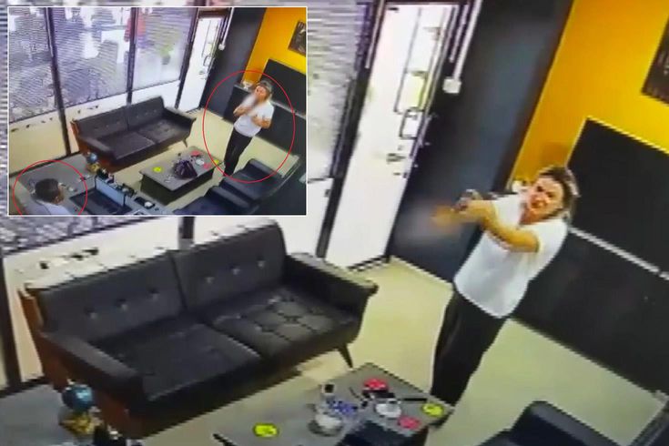 Önce emlakçıyı sonra kendini vurdu! Dehşet anları anbean kamerada