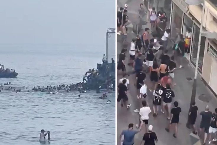 İspanya'da düzensiz göçmen krizi! Yüzerek geldiler, şehri karıştırdılar
