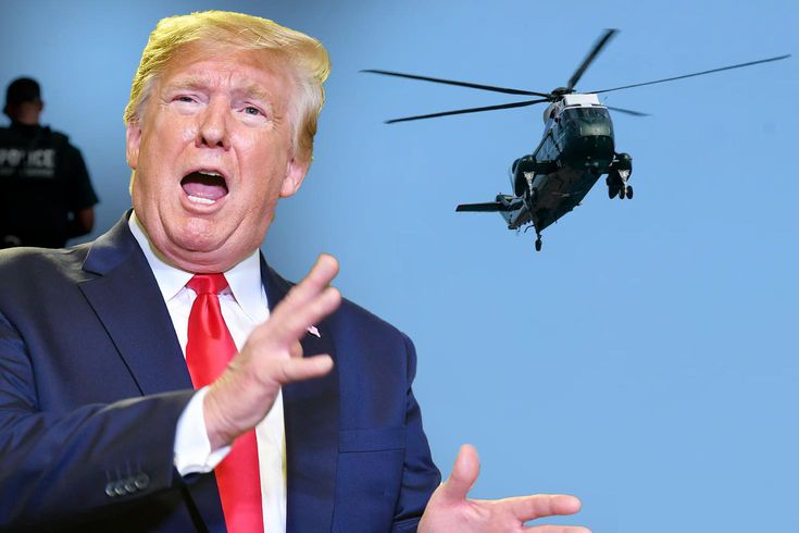 Trump'ı taşıyan helikopterde ölüm tehlikesi! Ramak kala kurtuldu