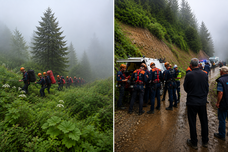Rize'de kayıp 86 yaşındaki adam uçurumda ölü bulundu