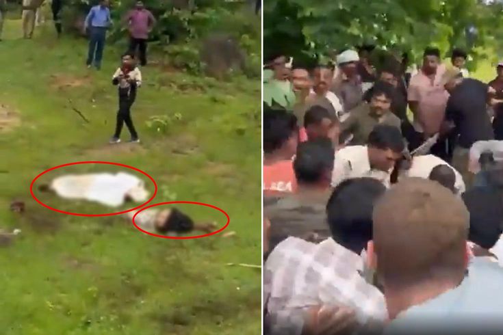 İki kardeşi diri diri yiyen ayı, kalabalık tarafından katledildi
