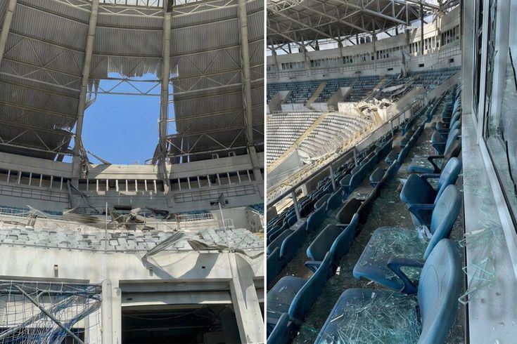 Rus füzesi maç öncesi stadı vurdu: Ölü ve yaralılar var