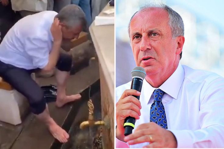 Özgür Özel'in abdest görüntülerine Muharrem İnce'den olay yorum