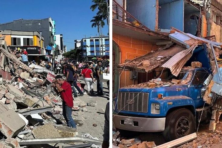 Kolombiya'da 7,4'lük deprem: 132 can kaybı