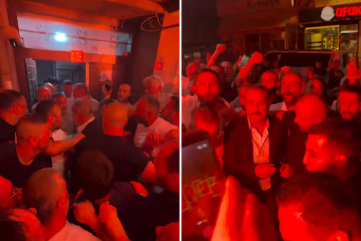 Лидеру UltrAslan Себахаттину Ширину восторженная встреча