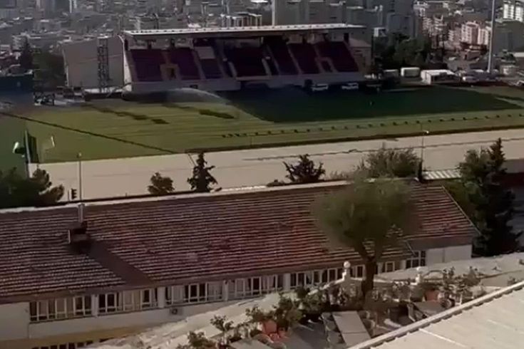 Mardinspor Stadı'nda son ses Fenerbahçe marşı açıldı