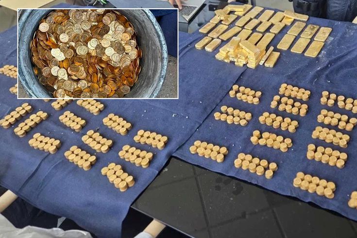 عندما كسروا الجدار لم يصدقوا أعينهم! ظهر الذهب الذي كانوا ينتظرونه لسنوات سبائك سبائك