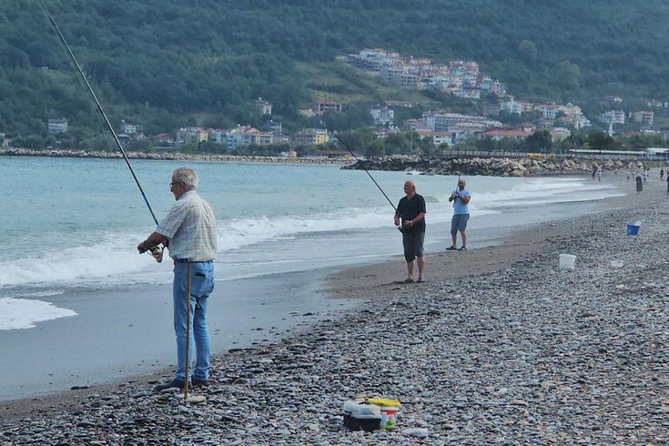 Karadeniz'de balık bolluğu: Oltasını kapan deniz kenarına koştu, kovalar doldu