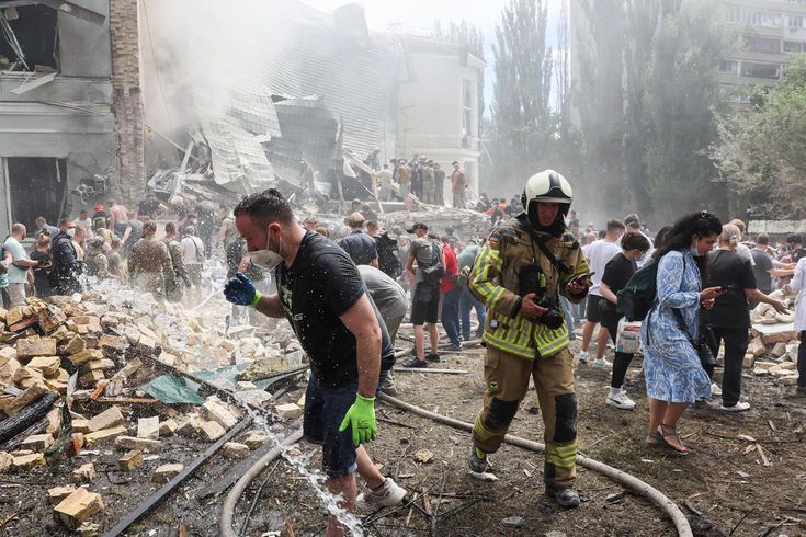 Ukrayna: Rusya'nın Kiev'e düzenlediği saldırıda 14 kişi öldü, 33 kişi yaralandı