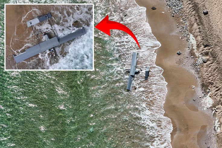Karaburun Sahili'nde mühimmat yüklü olabileceği değerlendirilen İHA bulundu