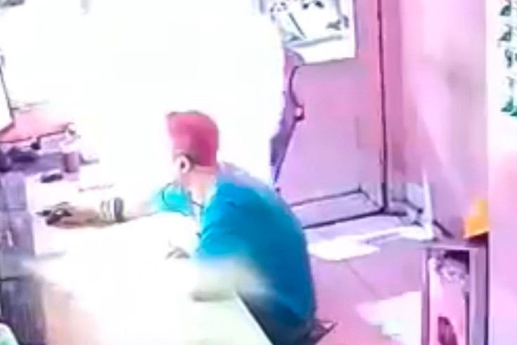 Samsun'da fabrikada patlama anı kamerada: 2 yaralı