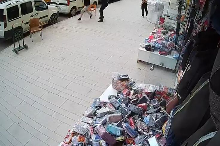 In Malatya, a citizen caught the suspect who had escaped.