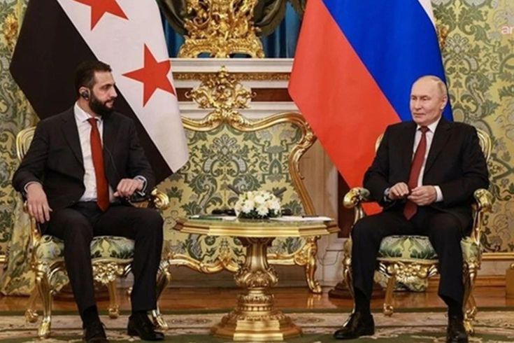 Ahmed Şara saldırılar sonrası Putin ile görüştü