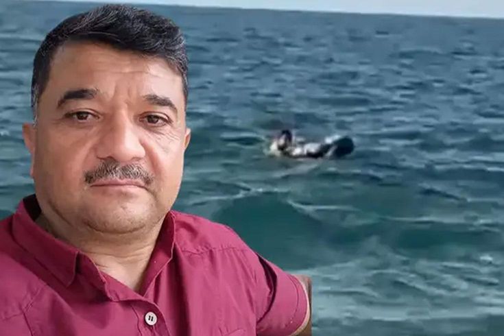 In Bartin, a retired imam who went into the sea to save 3 people lost his life.