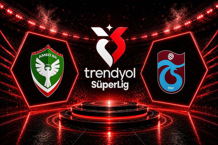 Amedspor-Trabzonspor mücadelesinin ilk 11'leri belli oldu