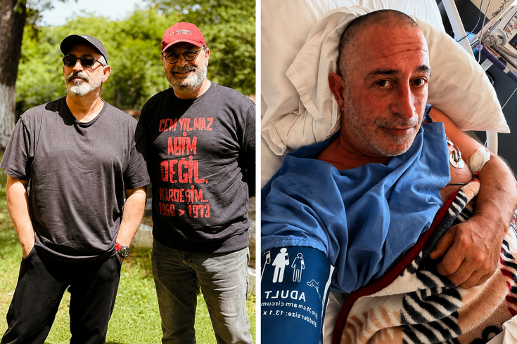 Messages directed at Cem Yılmaz, who had a heart attack, infuriated his older brother.