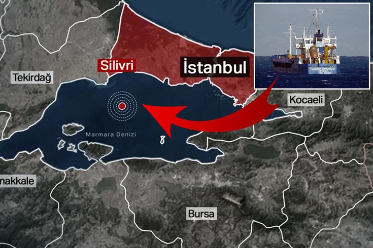 DGM'den Silivri açıklarında kaza yapan gemiyle ilgili kötü haber