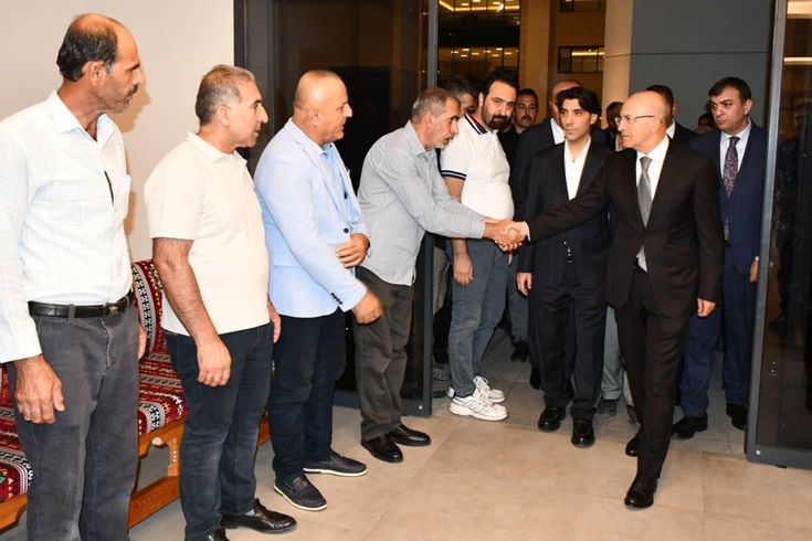 Minister Şimşek attended the condolence ceremony for his nephew who lost his life in the gym fire.