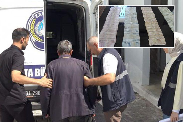 Dilenci değil bankamatik! Zabıtalar say say bitiremedi